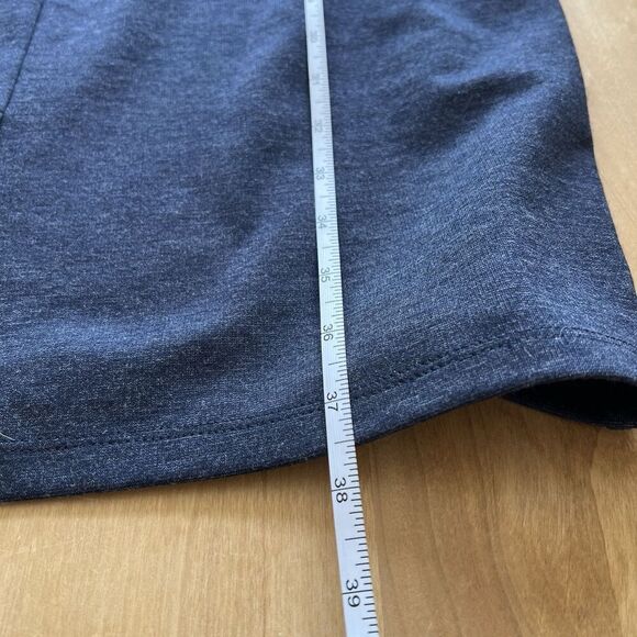 ORB SHEATH DRESS LG SLEEVELESS CAREER CASUAL MINIMALIST BACK ZIP OFFICE CHIC - Picture 11 of 13